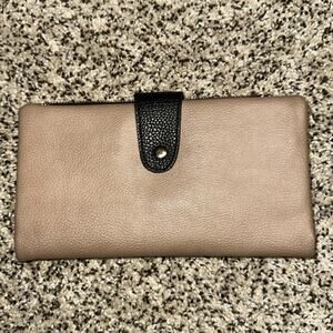 Black and Tan Wallet